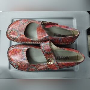 Alegria Paloma RED BLOOM Women’s Nursing Shoes 41-8.5